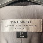 Tahari  pinstripe cropped blazer Photo 2