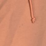 Adidas  Women's Pullover Hoodie Sweatshirt Cropped 100% Cotton Pink White Small Photo 4