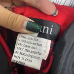 Jovani 100% Silk Sweetheart Strapless Dress Red & Black Women's Plus Size 18 Photo 4