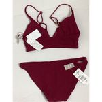 l*space New. L* plum ribbed bikini set. Small. Retails $193 Photo 6