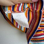 Esprit Vintage Espirit Striped Terry Whimsical Funky Orange Stripe T Shirt Size Large Photo 5