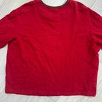 Disney  Winnie the Pooh red v‎ neck pullover vintage sweatshirt xl embroidered Photo 3