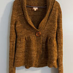 vintage y2k brown sweater with button detail size L “in stitches” Size L Photo 0