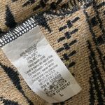 Hera Collection Black and Tan Geometric Pencil Skirt Set Womens Sz Large Photo 6