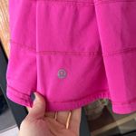 Lululemon  Pace Rival Mid Rise Skirt tennis skort shorts Sonic Pink workout Photo 6