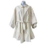 Free People Ivory Hampton Mini Dress Size L P2P 33.5” New w/o Tag MSRP $198 SOO Photo 9
