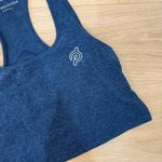 Beyond Yoga  X Peloton Blue Heather Crop Tank Photo 5