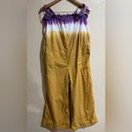 SEA New York Tie Dye Zelda Oversized Flowy Jumpsuit 0 Orange Photo 1