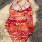 Ralph Lauren 🦄 Lauren  Pink Orange Swimsuit Photo 1