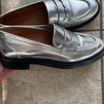Madewell  The Vernon Leather Loafer Silver Photo 7