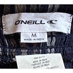 O'Neill Blue Stripe Gauze Bohemian Maxi Skirt Boho Swimsuit Coverup ~ MEDIUM Photo 8