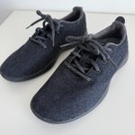 Allbirds  Sneakers Womens 9 Black Charcoal Wool Runners Mizzles Shoes Lace Up Photo 2