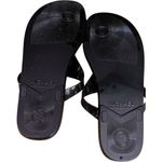 Michael Kors Black Sandals with Gold Accent Photo 3