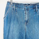 Hollister 100% Cotton Ultra High Rise Baggy Dad Jeans Medium Wash Photo 1