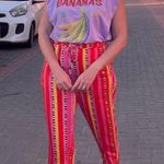 Farm Rio Lucy Striped Pants Photo 0