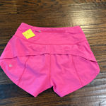 Lululemon  speed up shorts, sonic pink size 4  Photo 1
