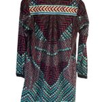 Hale Bob  Mixed Print Long Sleeve Mini Dress - size XS Photo 5