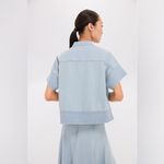 TUCKERNUCK
Light Wash Denim Trapunto Stitch Sofia Shirt Size XS Photo 1