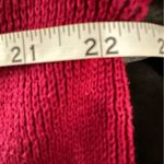 Vintage Sweetbriar burgundy navy floral heart button cardigan sweater Blue Size L Photo 8