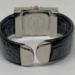 Ecosse women’s watch Quartz analog 24mm silver tone crystal cuff bracelet runs Photo 3