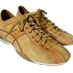 Cole Haan x Nike Air Beau Lace to Toe tan suede and peachy-pink leather sneakers Photo 0