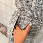 Anthropologie Maeve  one shoulder wide leg cropped jersey jumpsuit size small Photo 3