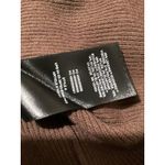 Wilfred Sweater Womens Small Brown Lace Up V Neck Ribbed Knit Long Sleeve Fitted Photo 5