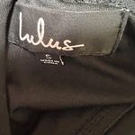 Lulus Air of Romance Bridesmaid Halter Neck Maxi Dress Black Women’s Size Small Photo 5