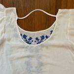 Blu Pepper Vintage Embroidered Top - Size Medium Photo 8