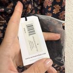 We Wore What Long Sleeve Corset Top in Baby Floral Black Multi
size 6 BNWT Photo 3