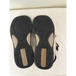 Clarks  Springer Sandals Womens Size 7 Beige Leather 3 Straps Mushroom Comfort Photo 8