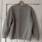 Ader Error X Teddy Bear Fall / Winter 2020 Gray Lined Sweatshirt Size Uni Photo 1