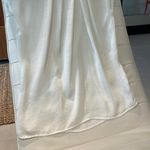 Women size small loose fit white top elegant dressy material Photo 1