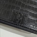 Badgley Mischka crocodile-embossed crossbody or clutch bag EUC Photo 6