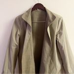 Linda Allard Ellen Tracy Sage Wool Blend Reversible Blazer Size 10P NEW Tan Photo 10