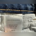 JELLY JEANS straight leg cropped jeans size 3 NEW 100% cotton Blue Photo 7