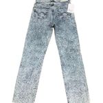 Edwin Bree Mid Rise Slim Skinny Denim Raw Hem Jean in Cosmic Size 25 x 26 NWT Blue Photo 1