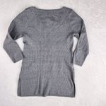 NY&C New York & Company Womens Long Knit Sweater Size M Gray New Size M Photo 3