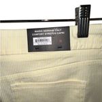 Mario Serrani  Light Cream Cropped Pants Photo 4