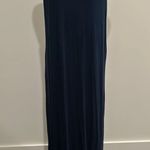 Athleta  Petite Dark Blue Getaway Knit Maxi Dress Sz MP Photo 1
