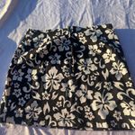 Wild Fable Hawaiian black and white print skirt Photo 2