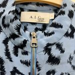 ALC Frank A.L.C. Blue Leopard Marcella Dress Size 0 US $550 Photo 4