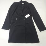 LPA  Double Breasted Blazer Dress in Black XS Photo 2