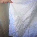 Vasna white cotton linen blend dress Sz medium Photo 2