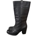 Timberland Rudston Earthkeeper Boots Sz 7.5 Black Leather Waterproof Western Photo 0