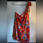 Pink Lily WATERCOLOR THRIVING ALL NIGHT ONE SHOULDER DRESS |  Small Photo 2