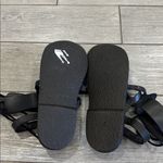 Free People  Vacation Day Black Leather Wrap Sandals New! Photo 8