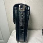 Brahmin Everlee Black Melbourne Leather Crossbody Bag Crocodile with Dust Bag Photo 6