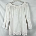 Westbound  Women’s White Button Down 3/4 Sleeve Blouse XL Photo 4