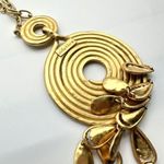 Stella & Dot Gold Tone Delilah Medallion Dangle Long Necklace Photo 6